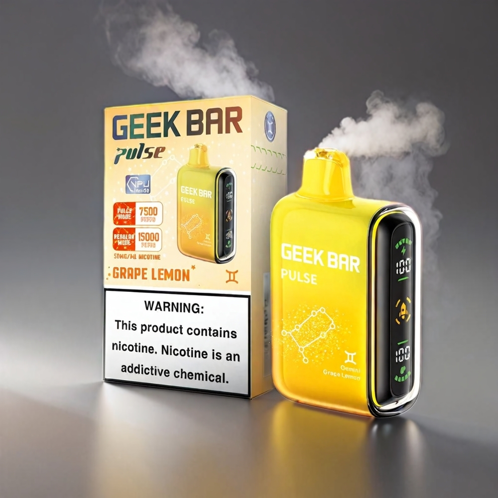 Geek Bar Pulse Zodiac Edition 15000 Puffs 16ML 5% 650mAh USB-C Engros Danmark