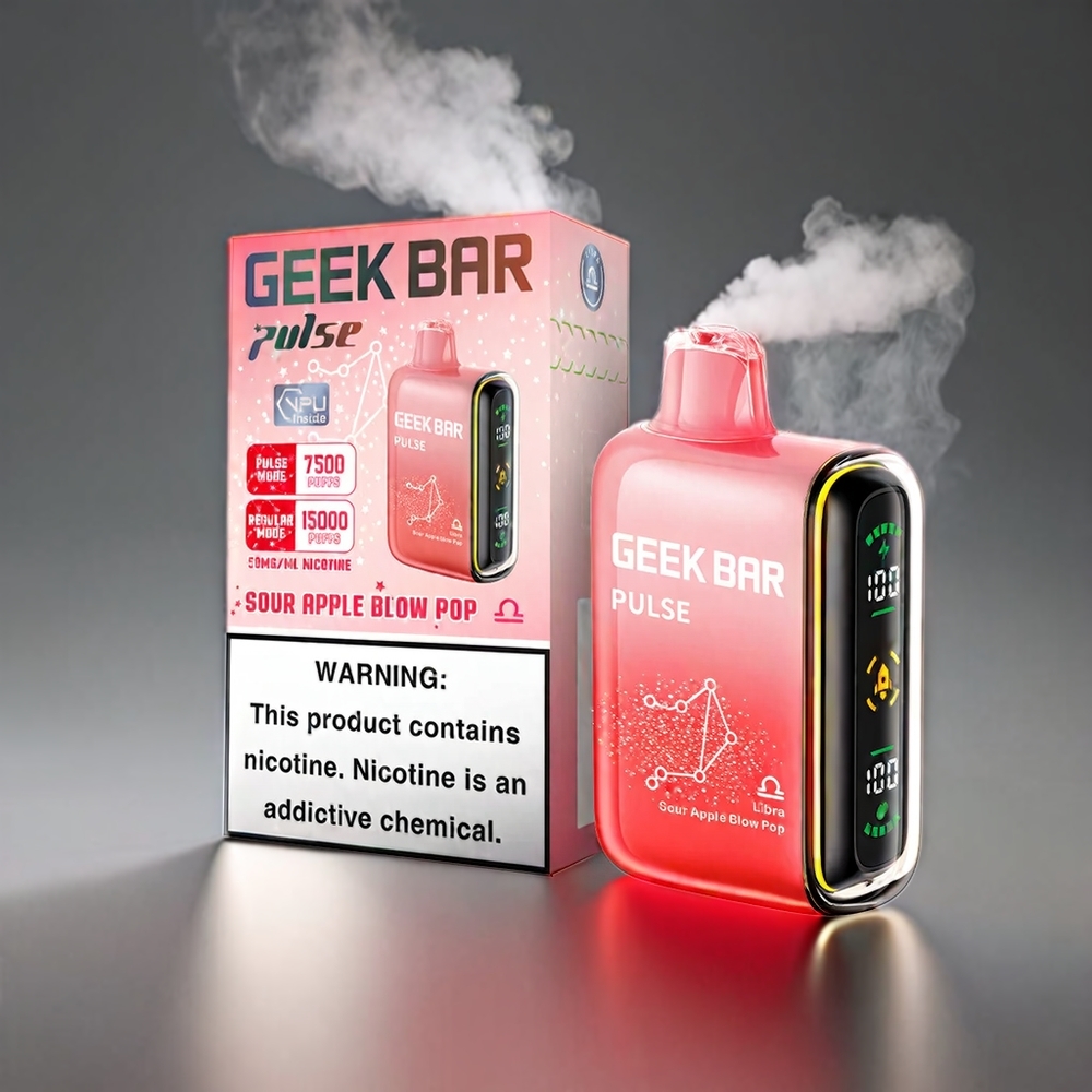 Geek Bar Pulse Zodiac Edition 15000 Puffs 16ML 5% 650mAh USB-C Engros Danmark