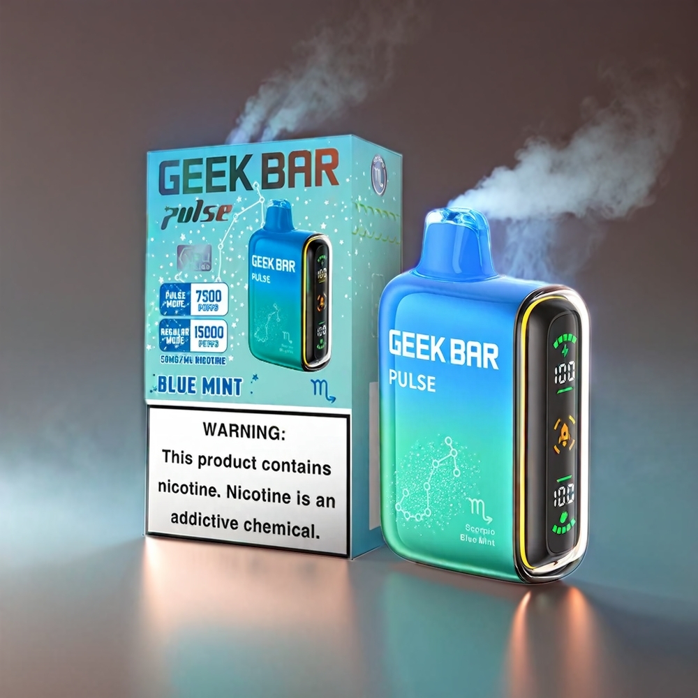 Geek Bar Pulse Zodiac Edition 15000 Puffs 16ML 5% 650mAh USB-C Engros Danmark