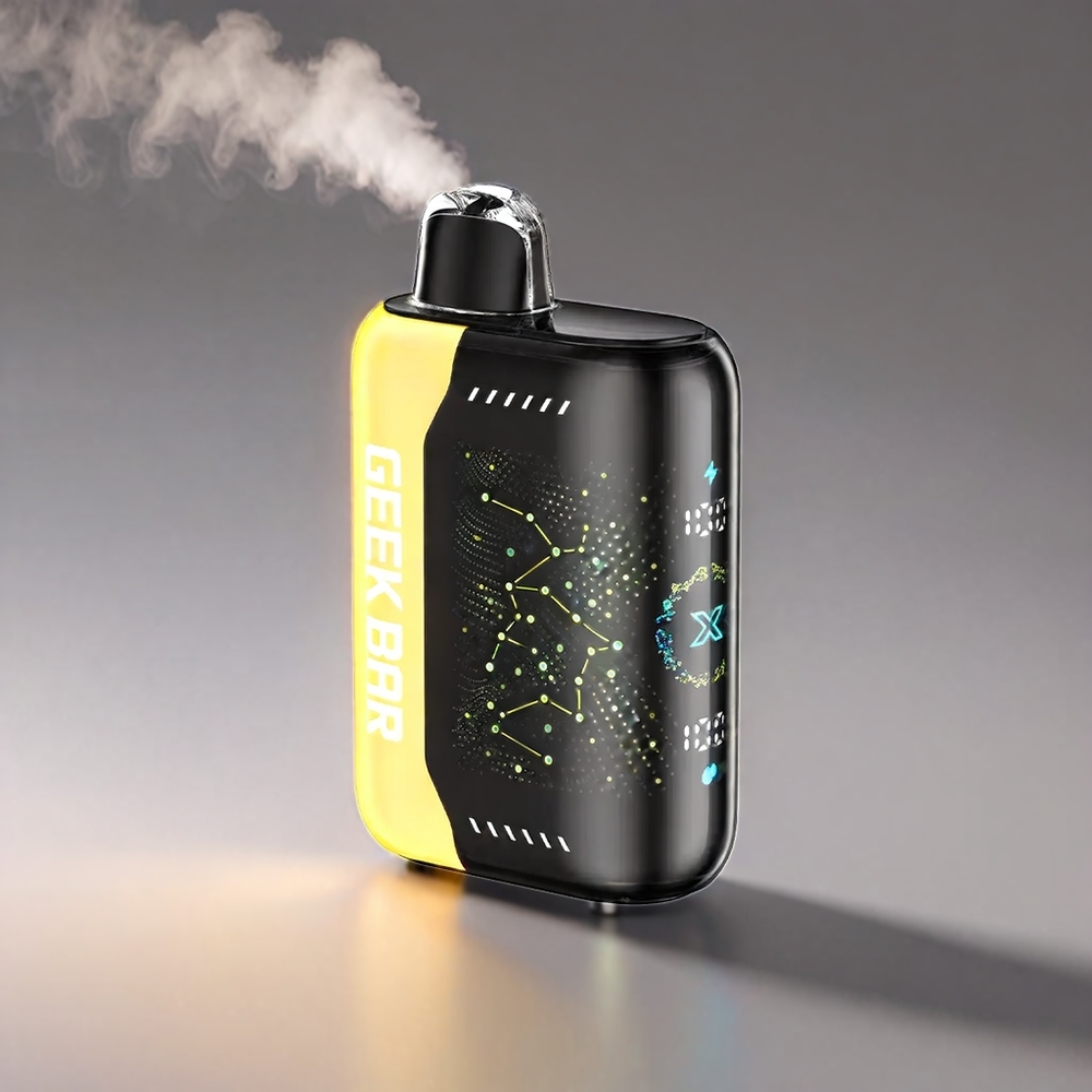 Geek Bar Pulse X 25000 Puf 18mL Skærm Dual Mesh USB-C Engros Danmark