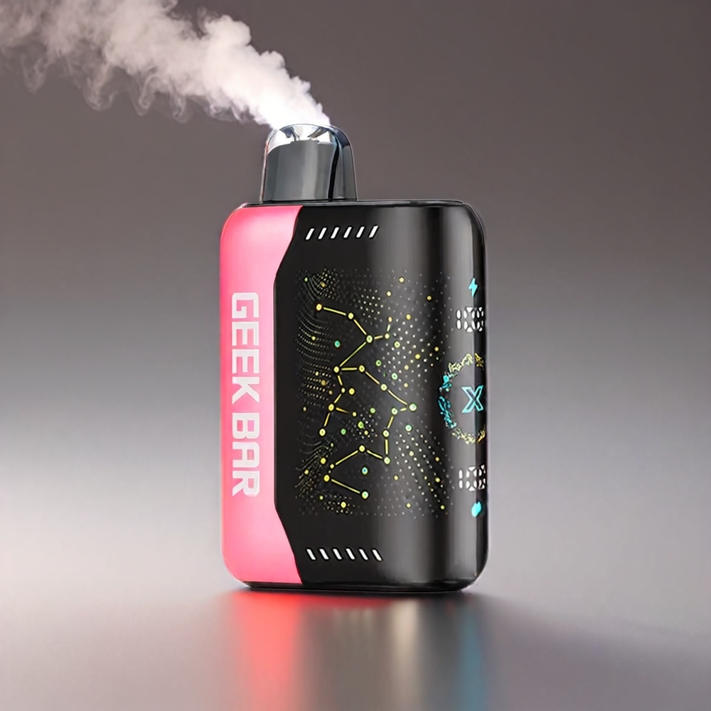 Geek Bar Pulse X 25000 Puf 18mL Skærm Dual Mesh USB-C Engros Danmark