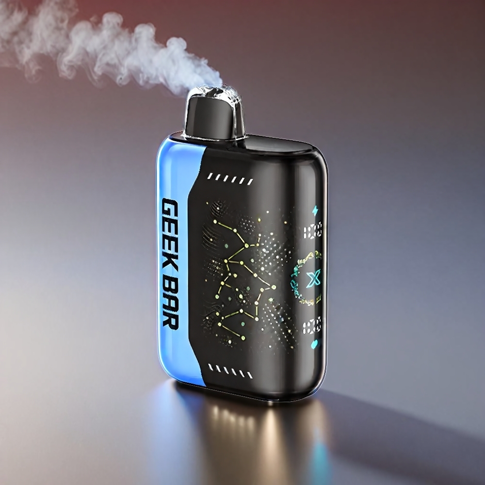 Geek Bar Pulse X 25000 Puf 18mL Skærm Dual Mesh USB-C Engros Danmark
