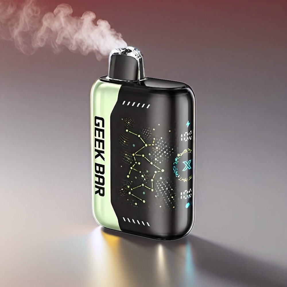 Geek Bar Pulse X 25000 Puf 18mL Skærm Dual Mesh USB-C Engros Danmark