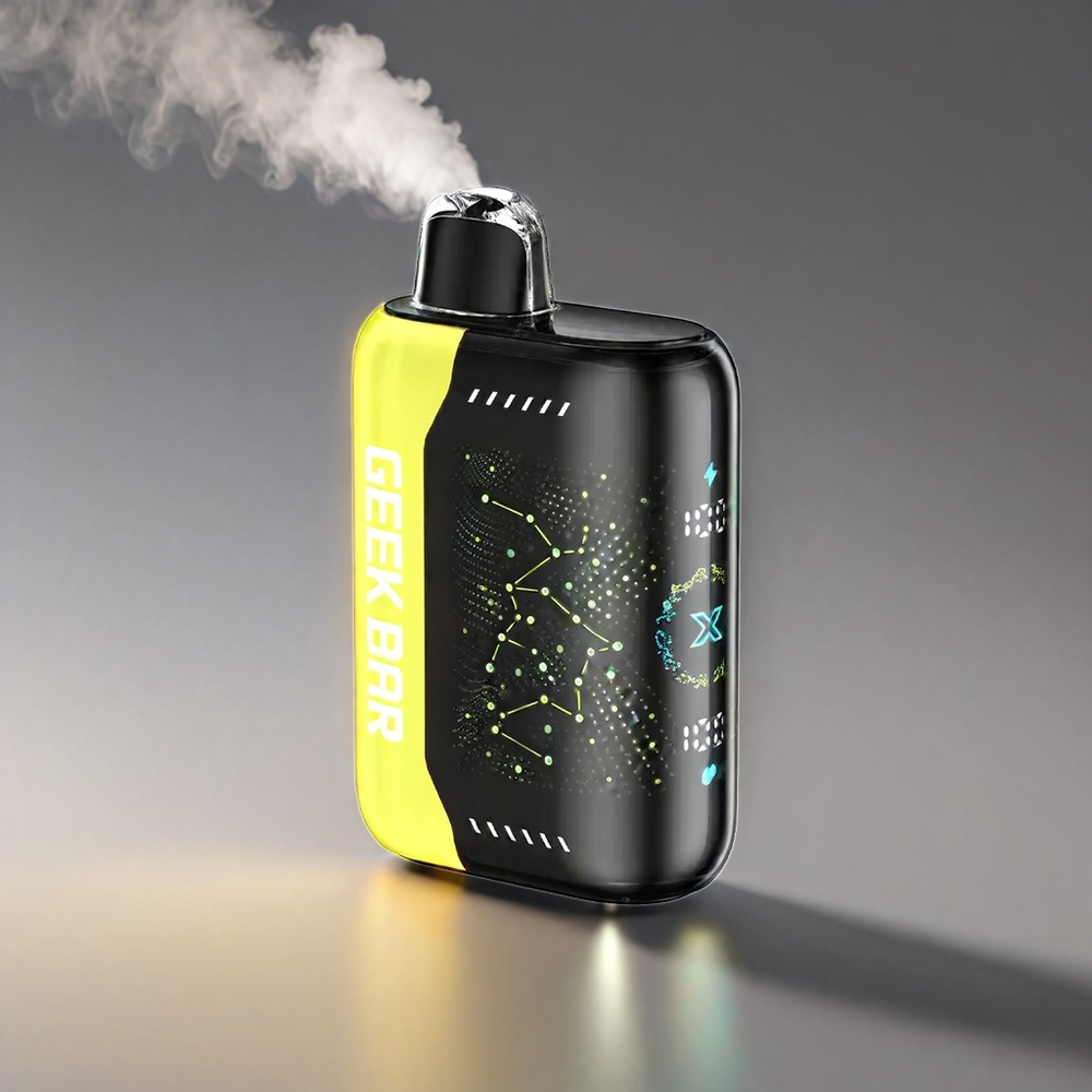 Geek Bar Pulse X 25000 Puf 18mL Skærm Dual Mesh USB-C Engros Danmark