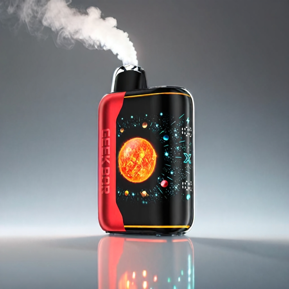 Geek Bar Pulse X Platin Udgave 25000 Pust Vandmelon 20mL 2% Platin Stål + Engros Danmark