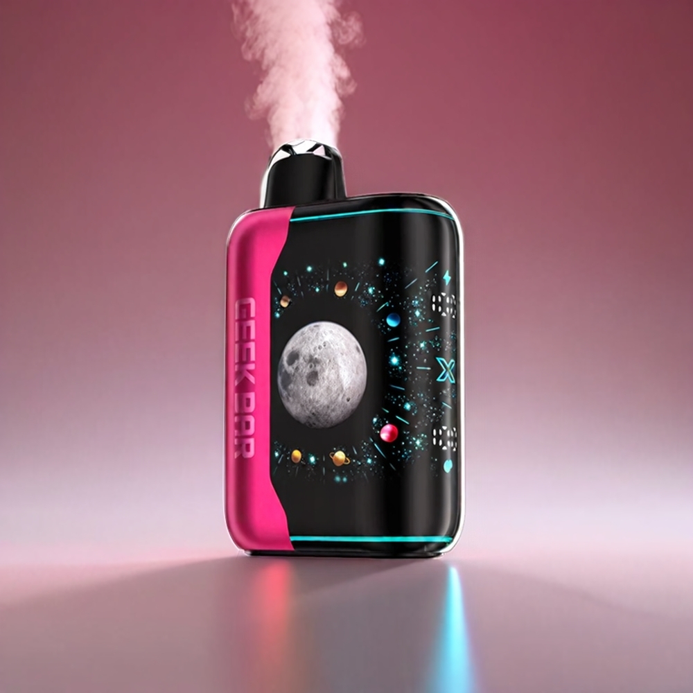 Geek Bar Pulse X Platinum Edition 25k Vape Sur Pink Støv – 25000 Puffs, 20mL, 2% Nikotin, USB-C, Engros Danmark