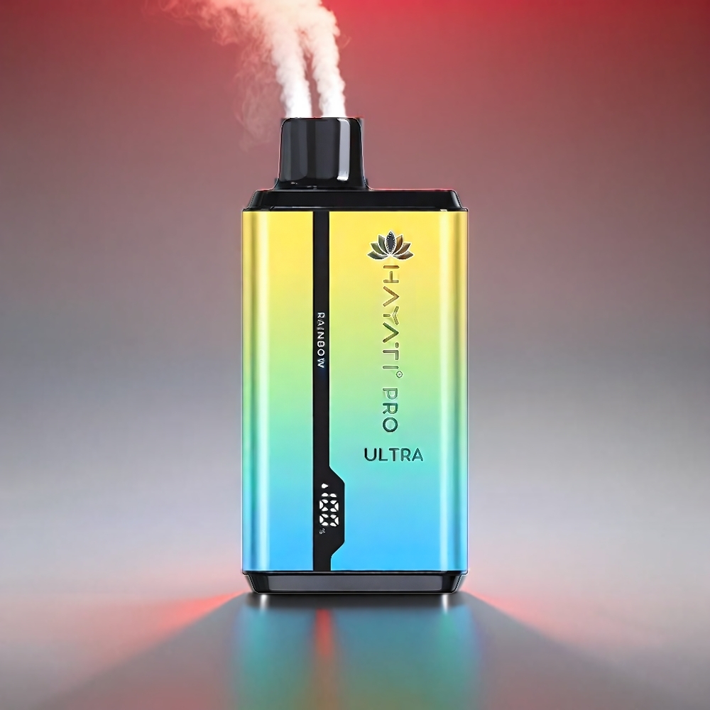 Hayati Pro Ultra 15000 Puffs 2 12ml 850mAh 2% 49 Smagsvarianter Regnbue Engros Danmark