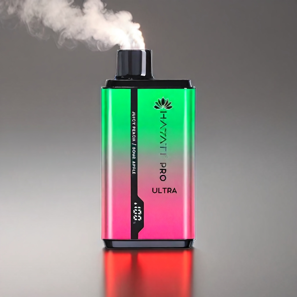 Hayati Pro Ultra 15000+ Puffs 850mAh 2x12ml 2% 49 Smagsvarianter Vandmelon Kiwi Passionsfrugt Engros Danmark