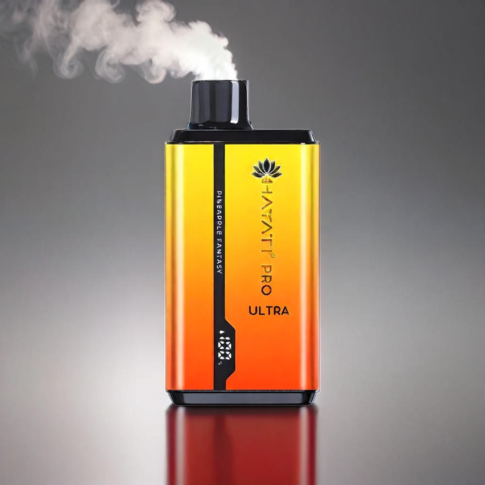 Hayati Pro Ultra Ananas Fantasi 15000+ Puf 850mAh 2 12ml 2% 49 Smage Engros Danmark