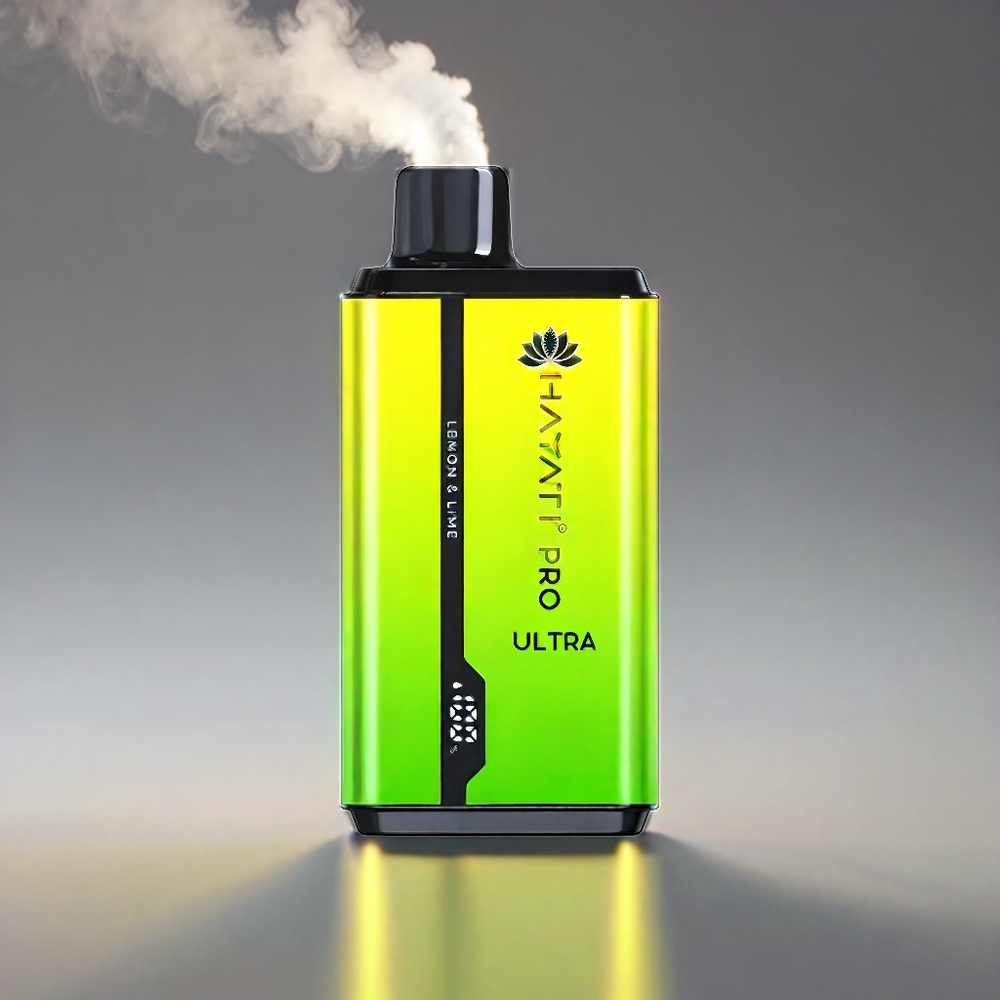 Hayati Pro Ultra Citron & Lime 15000+ Puffs 850mAh 2x12ml 2% 49 Smagsvarianter Engros Danmark