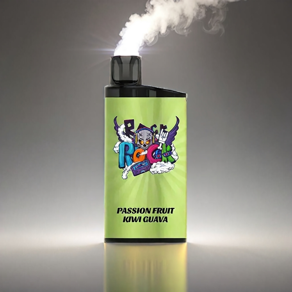 Iget Bar 3500 Puffs Vape Passionsfrugt Kiwi Guava - 3500 Puffs / 1400 mAh / 1.2 Ohm Mesh Coil Engros Danmark