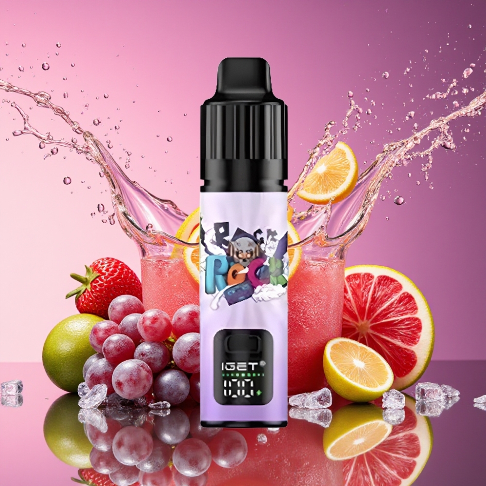 IGET BAR PLUS S3 POD 10000 Pust Vandmelon Is 18 ml 5% 1.0 Ohm 950 mAh Engros Danmark