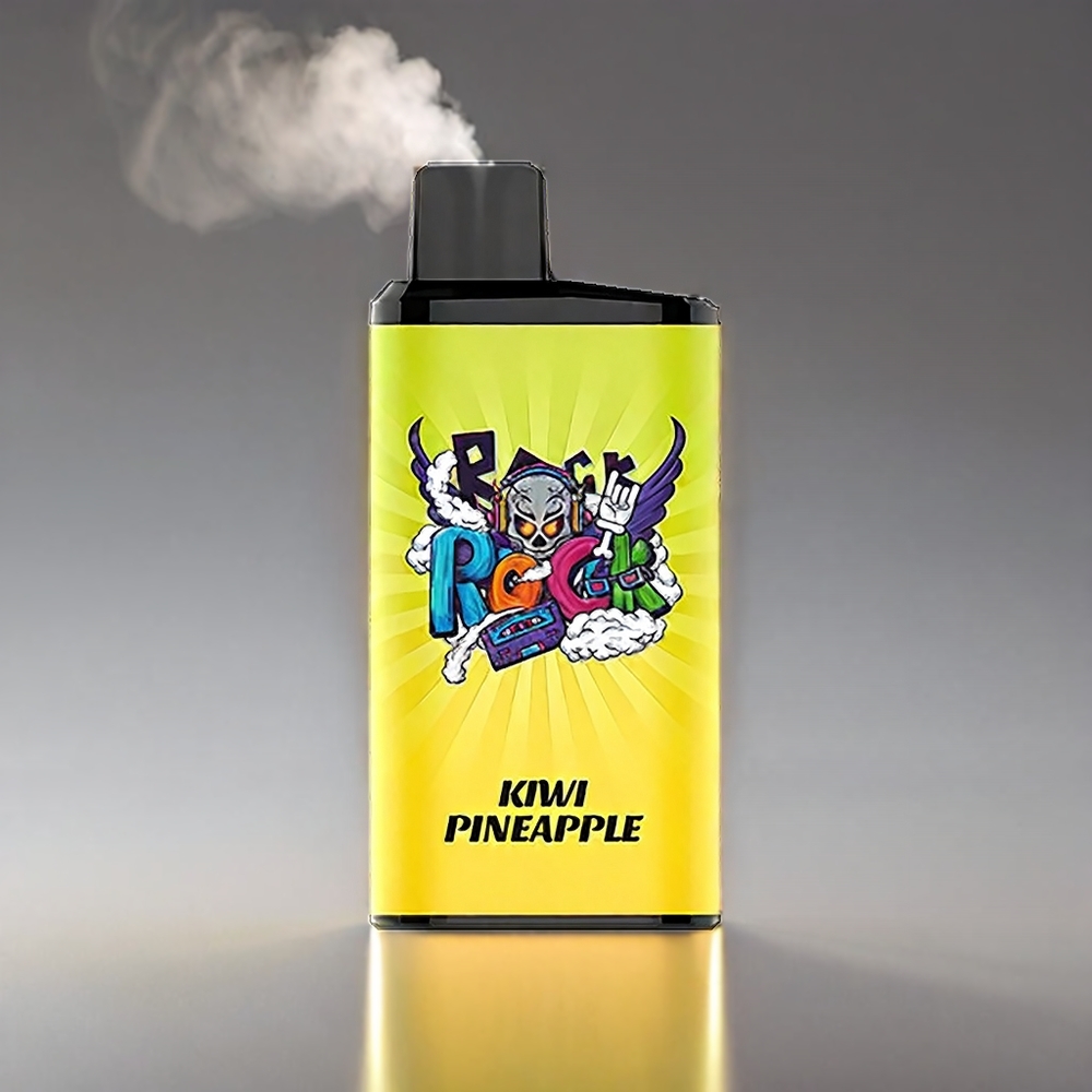 Iget Bar Pro Kiwi Ananas (10000 Puffs | 44.1x22.5x96.5 mm | 2000 mAh | 1.2 Ohm Mesh Coil | PC+ALU | 93 g) Engros Danmark