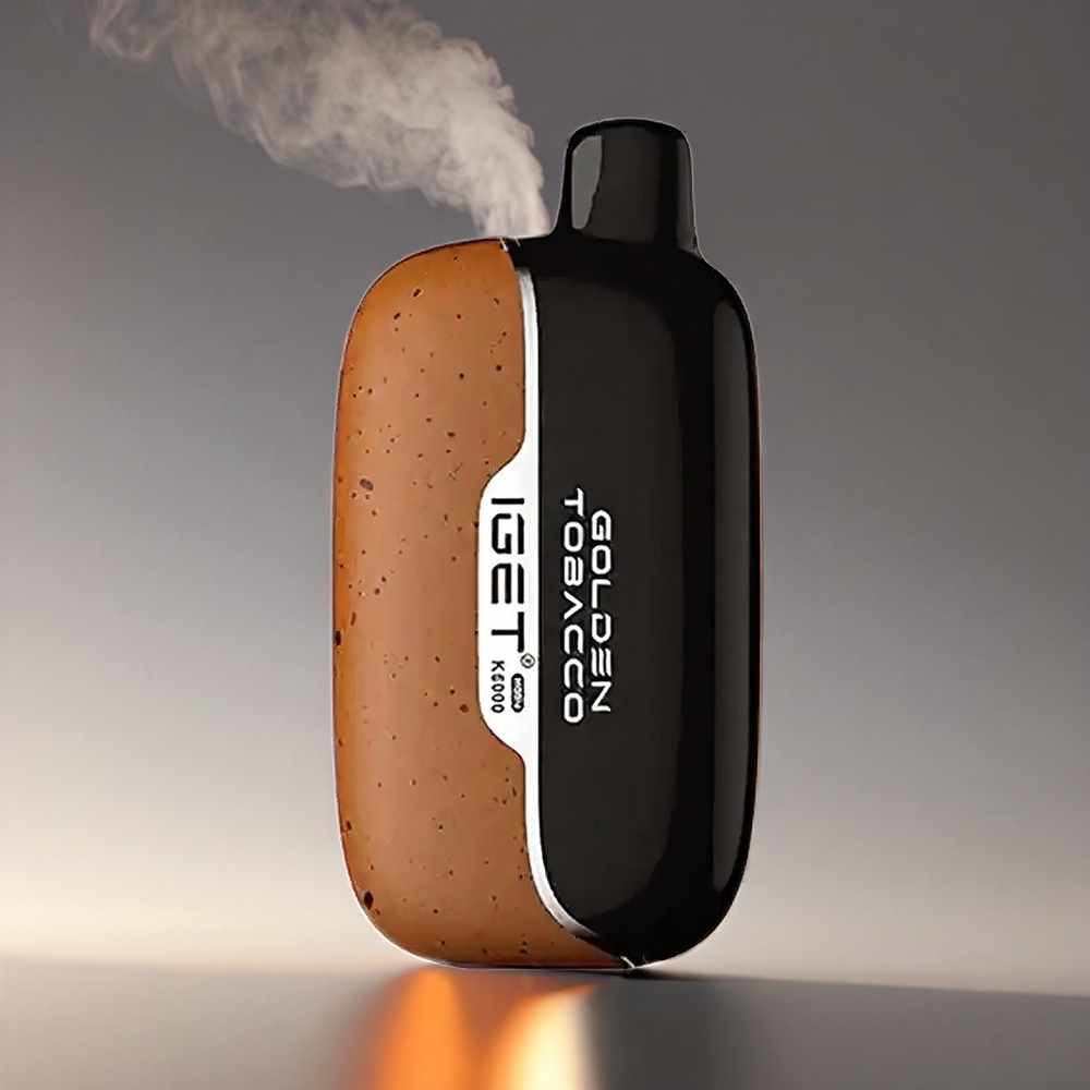 Iget Moon K5000 Puffs 81.5g 5000 Puffs PC 1.35 Ohm 49.5x25.3x99.4 mm Gul Tobak Engros Danmark