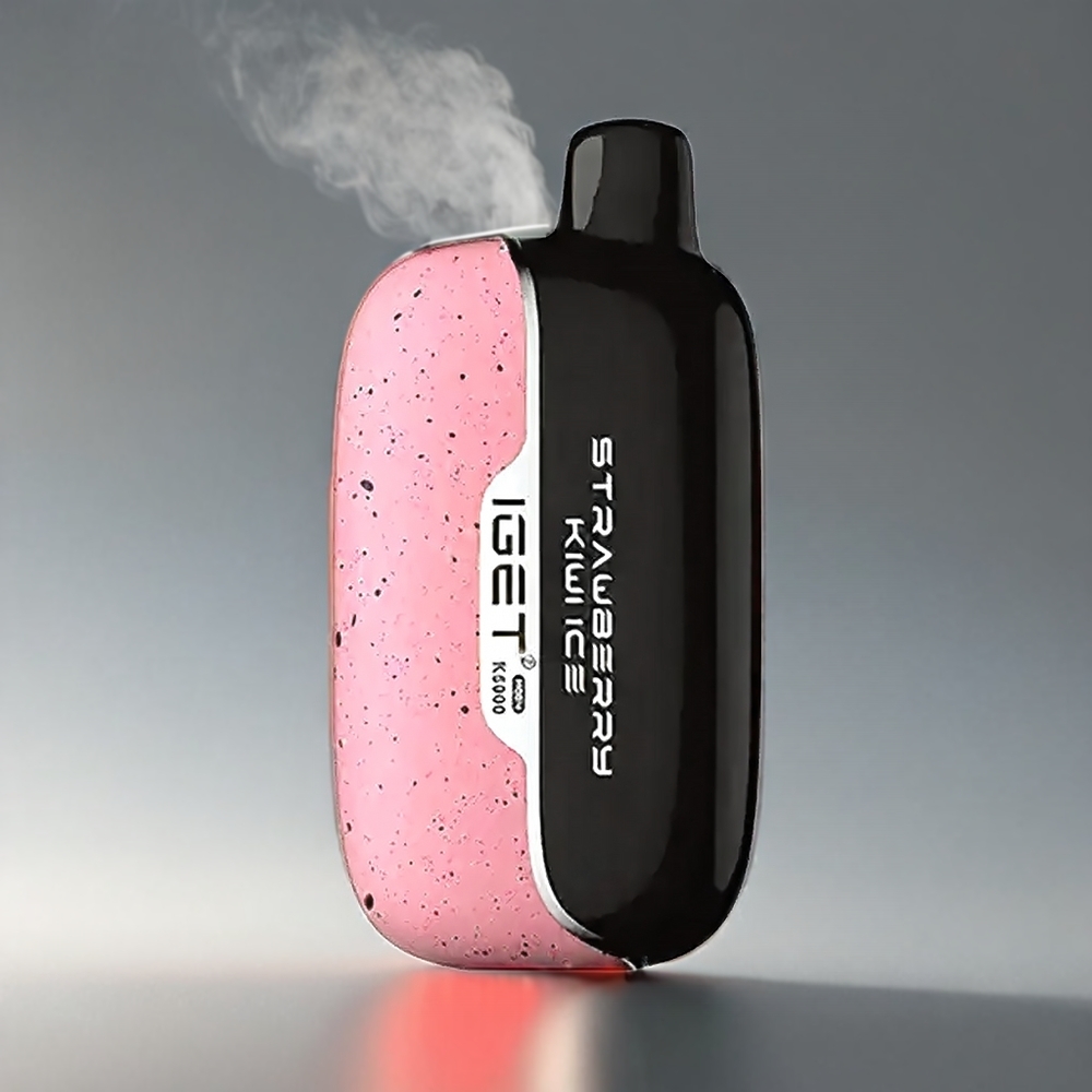 Iget Moon K5000 Puffs Jordbær Kiwi 81.5g/5000 Puffs/PC/1.35Ω/49.5x25.3x99.4mm Engros Danmark