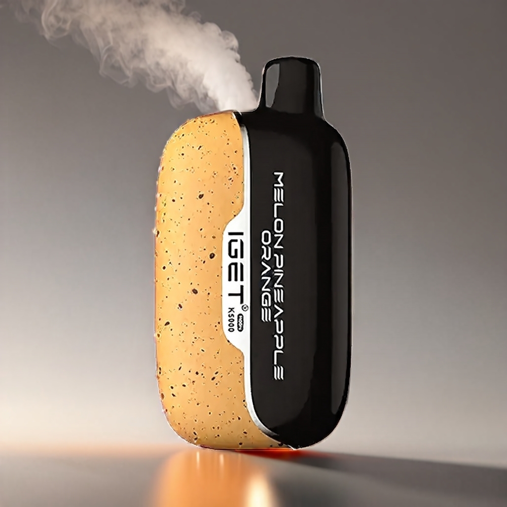 Iget Moon K5000 Puffs Melon Ananas Appelsin 81.5g/5000 Puffs/PC/1.35 Ohm/49.5x25.3x99.4 mm Engros Danmark