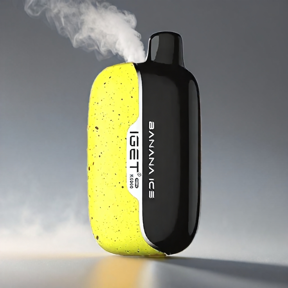 Iget Moon K5000 Pust Bananis 81.5g 5000 Pust PC 1.35 Ohm Mesh 49.5x25.3x99.4mm Engros Danmark
