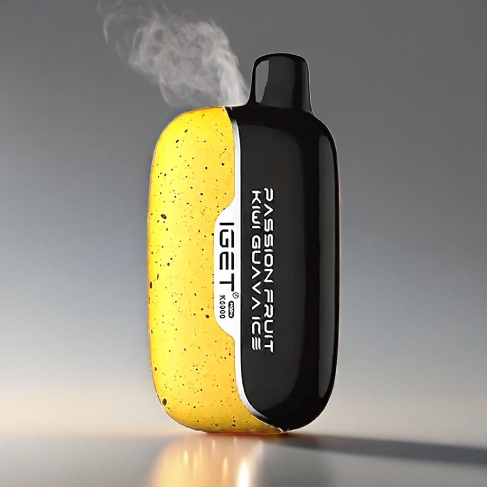 Iget Moon Passionfrugt Kiwi Guava K5000 Puffs 81.5g PC 1.35ohm Mesh 49.5x25.3x99.4mm Engros Danmark