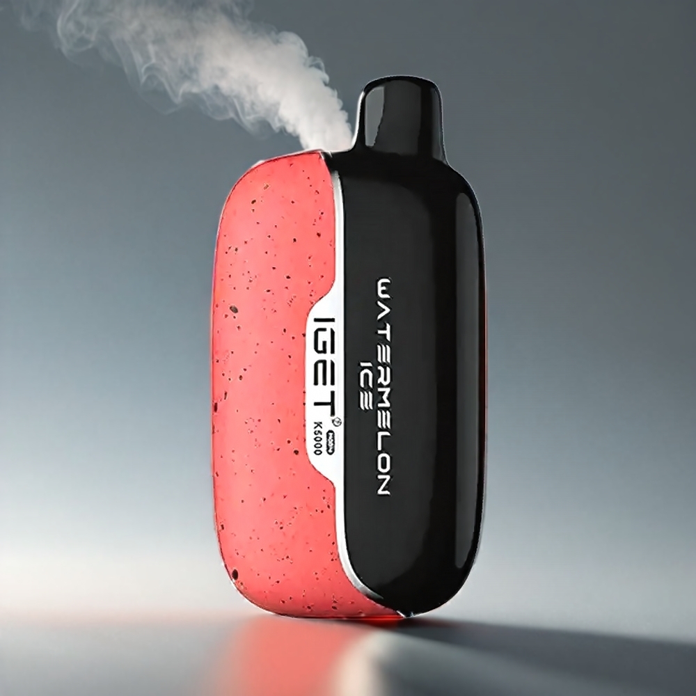 Iget Moon Vandmelon K5000 5000 Puffs 1.35 Ohm 81.5g 49.5x25.3x99.4mm PC Engros Danmark