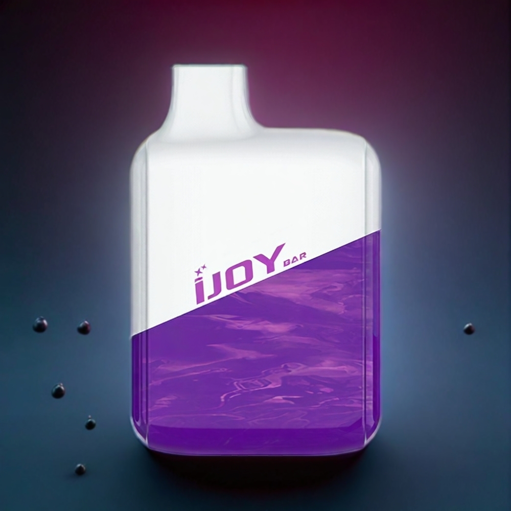 IJOY Bar 600 Pust Engangs Vape Solbær Drue 2ml/16mg 500mAh 1.2 Ohm Engros Danmark