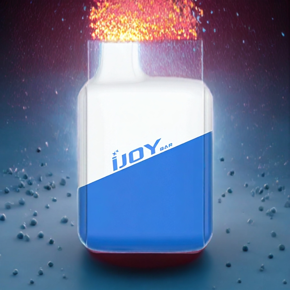 IJOY Bar 600 Puste Engangs Vape Blå Hindbær Is 500mAh/10W/1.2 Ohm Engros Danmark