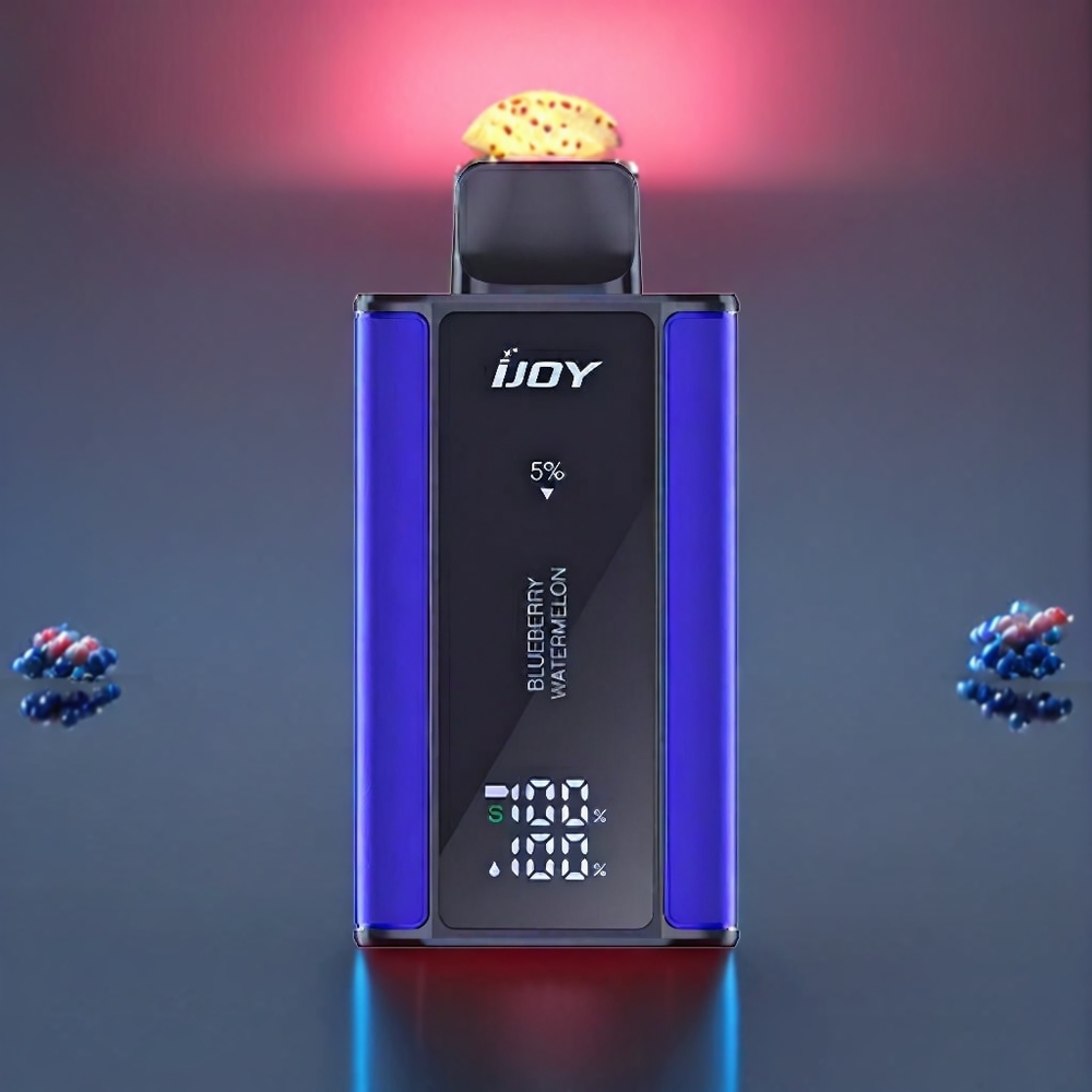 IJOY Captain 10000 Puffs Blåbær Vandmelon 18ml 5% 650mAh Type-C Engros Danmark