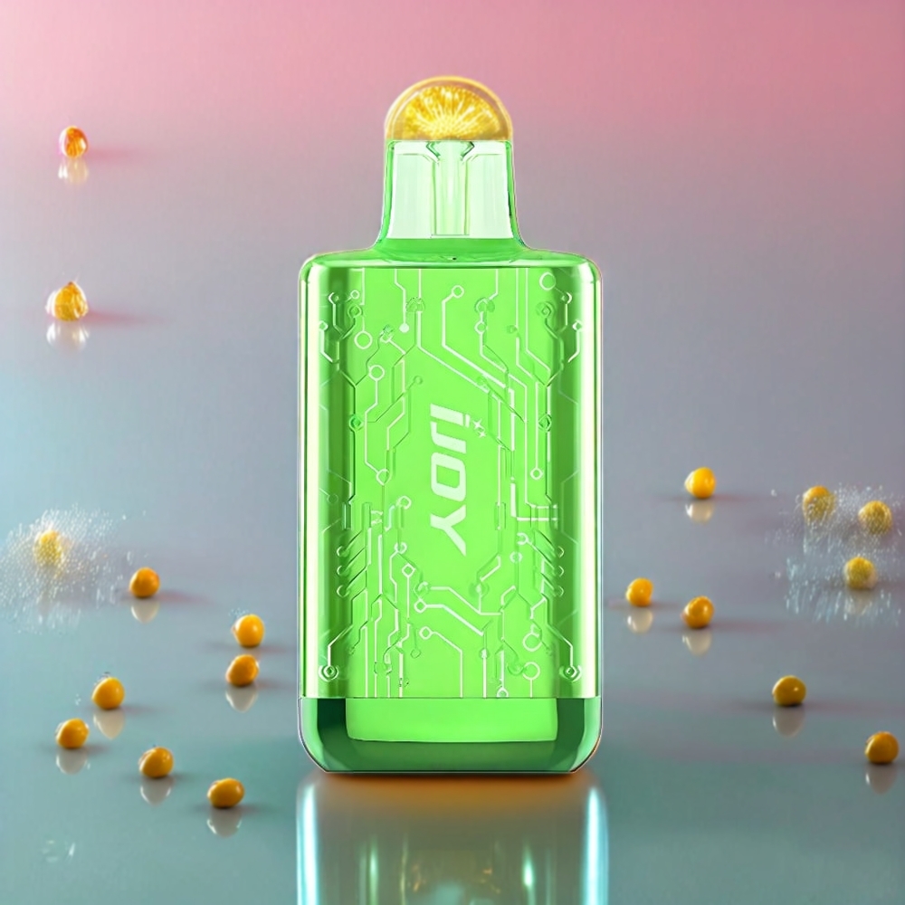 IJOY CYBER 5000 Pust Disposable Vape Citronslik Is 13ml 550mAh Type-C 50mg/30mg Engros Danmark
