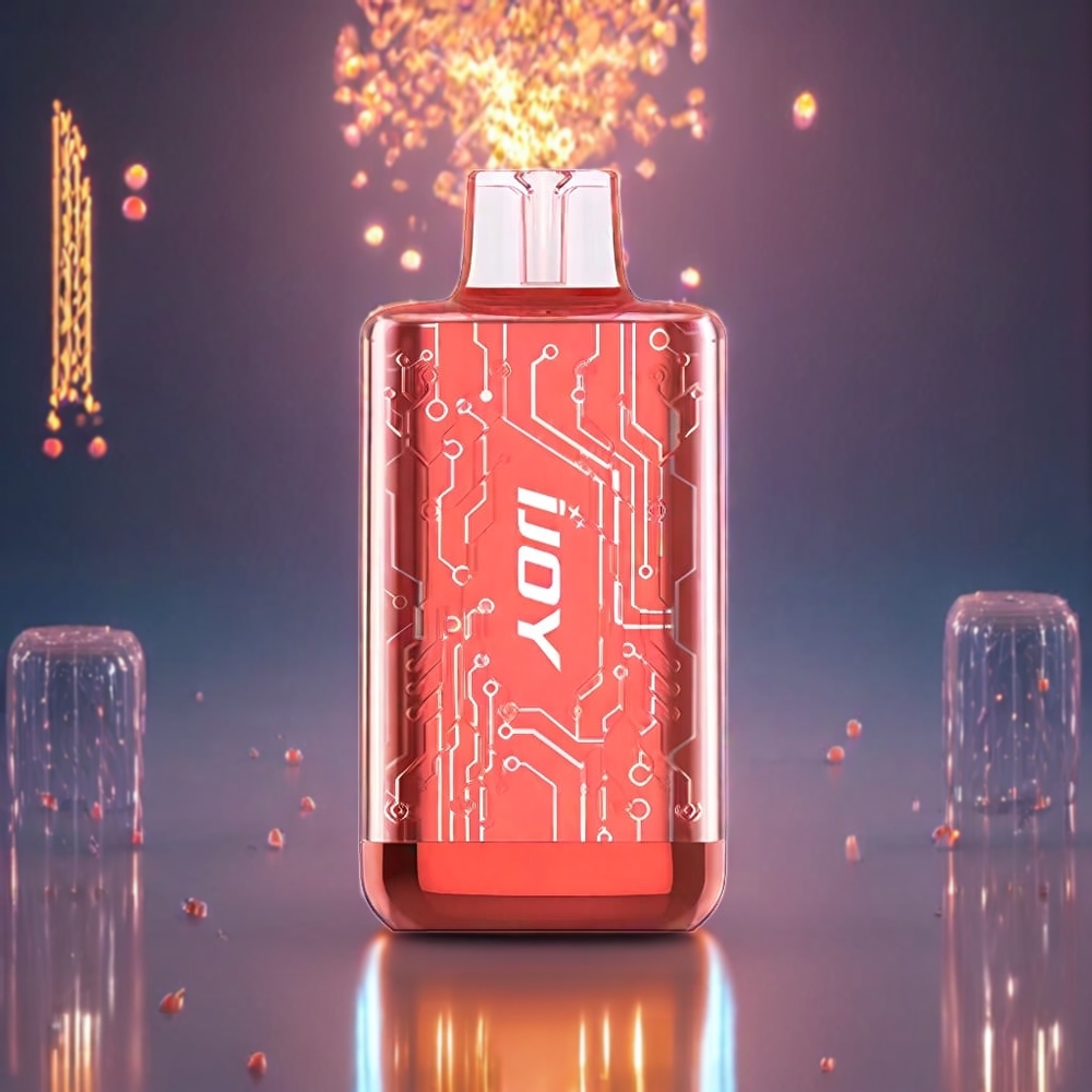 IJOY CYBER 5000 Pust Fersken Sodavand 1.0 Ohm 13ml 550mAh Type-C 50mg/30mg PC/PCTG 12W Engros Danmark