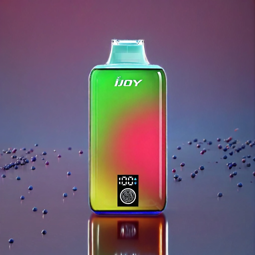 IJOY LUNA 20000 Puffs Engangs Vape Blåbærtyggegummi 20ML 6mg 900mAh Type-C Engros Danmark