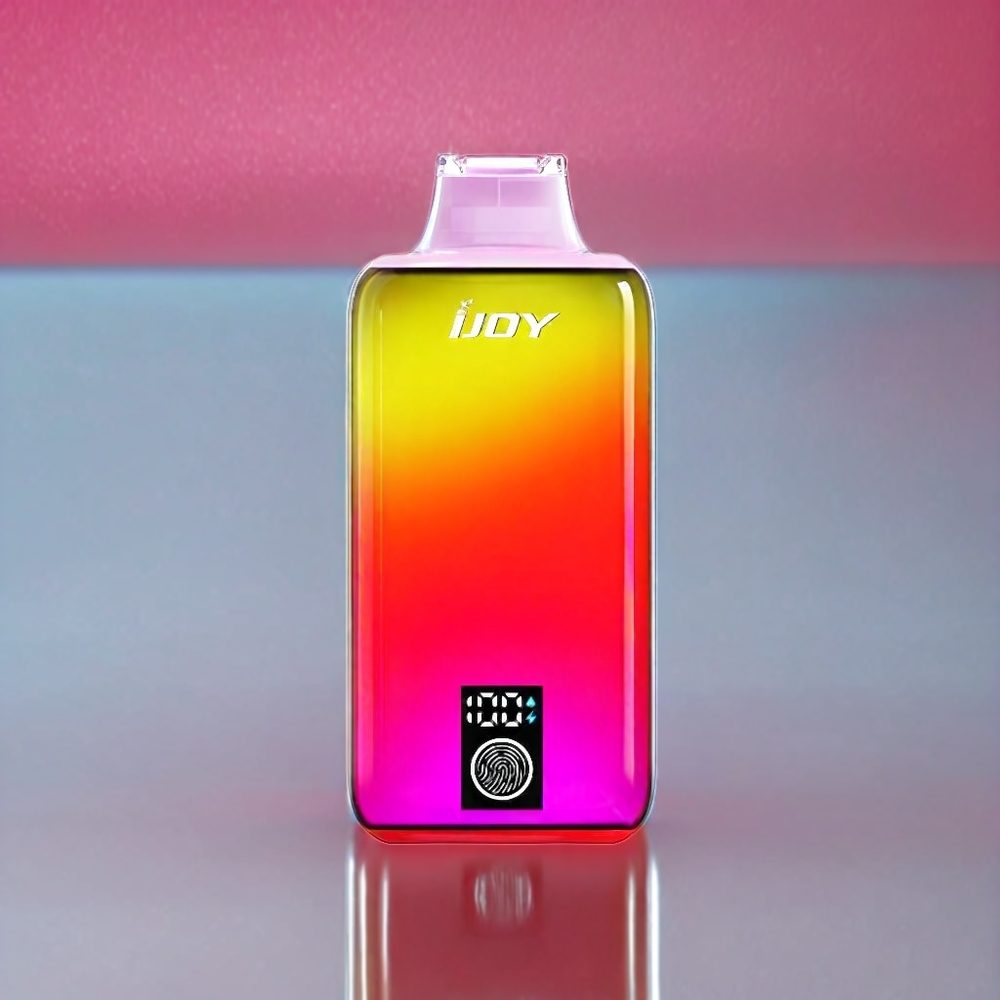 IJOY LUNA 20000 Puffs Engangs Vape Jordbær Is 0.5 Ohm Dual Mesh Coil 20ML 6mg 900 mAh TYPE-C Engros Danmark