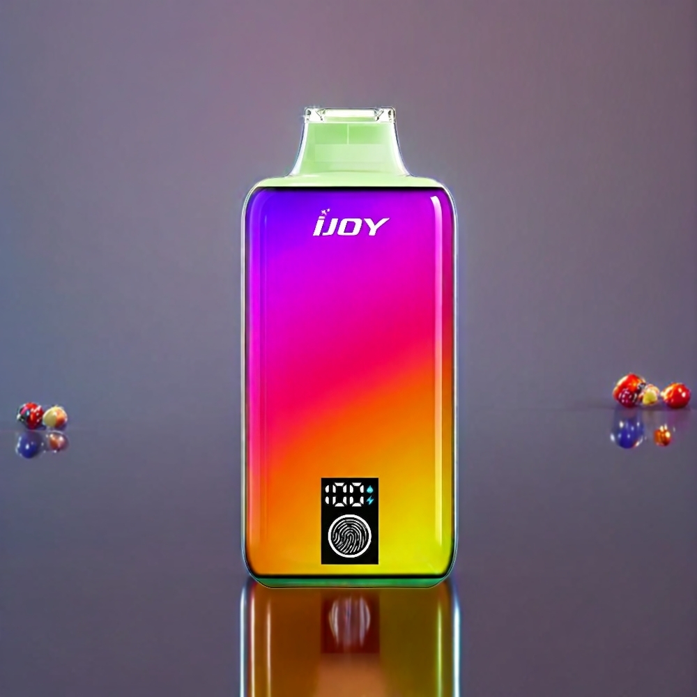 IJOY LUNA 20000 Pust Dobbelt Æble Disposable Vape 0.5 Ohm Dual Mesh Coil 20ML 6mg 900 mAh 30W TYPE-C Engros Danmark