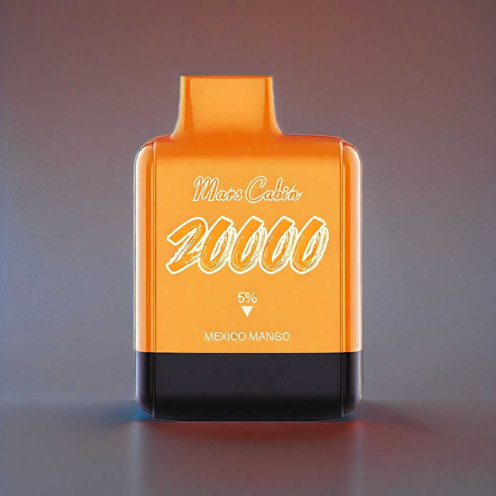 IJOY Mars Cabin 20000 Puffs Mexicansk Mango 20ML 50mg 0.5 Ohm Dual Mesh 16/20W 850mAh Type-C Engros Danmark