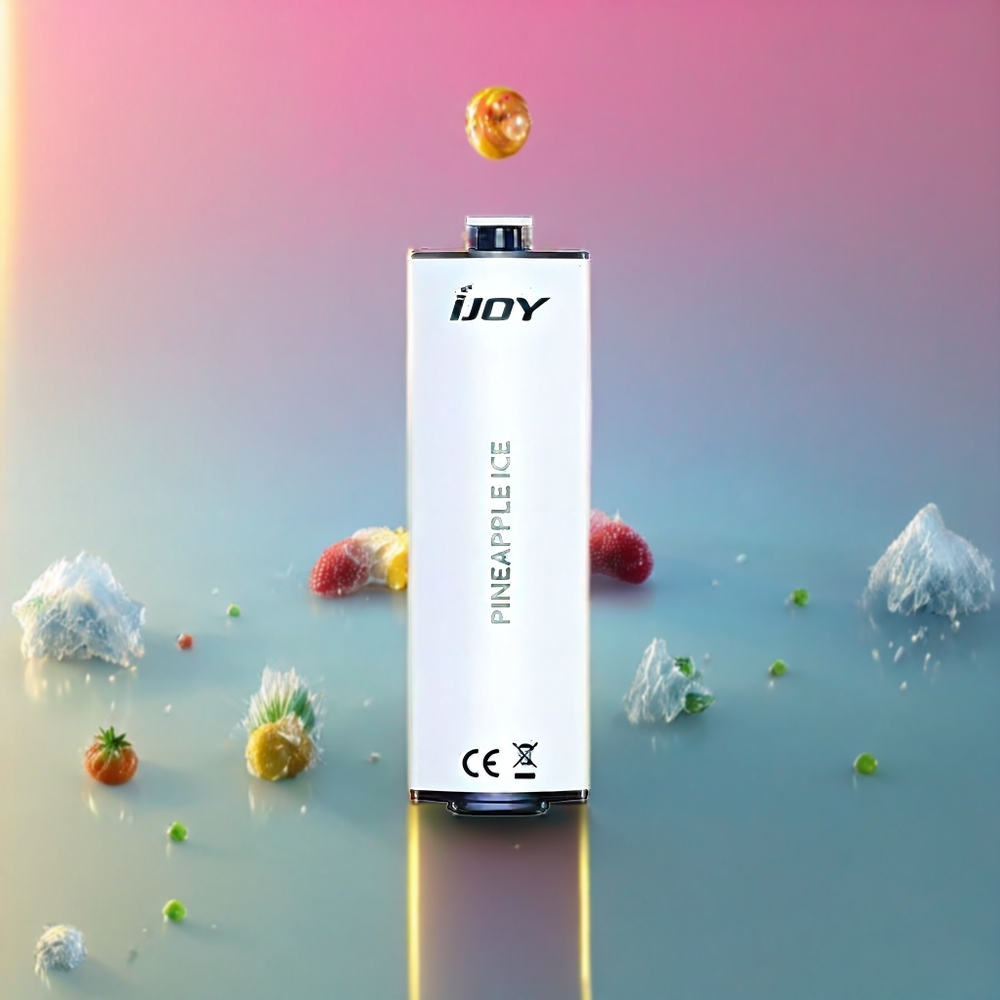 IJOY Mars Cabin 2800 Pust Engangsdamp 1.0 Ohm Mesh Coil 650 mAh Sort Parameter Kombination + Engros Danmark