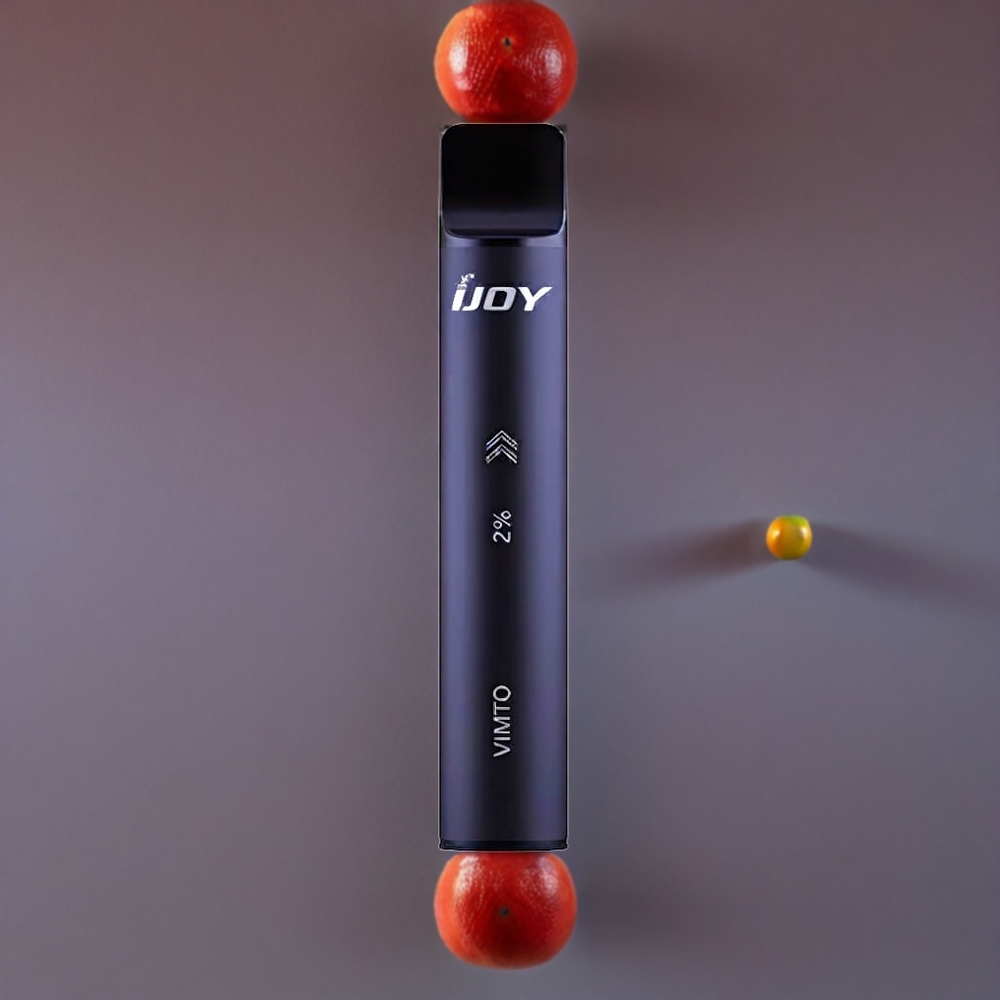 IJOY Mars Cabin 600 Mundtyk Disposable Vape Sort 2ml/100mAh/1.0 Ohm + Engros Danmark