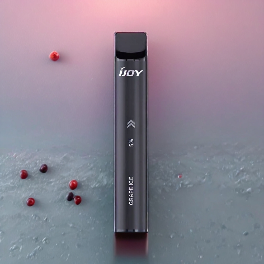 IJOY Mars Cabin 6000 Pust Engangs Vape Sort 2x5ML 50mg 100mAh+1000mAh Engros Danmark