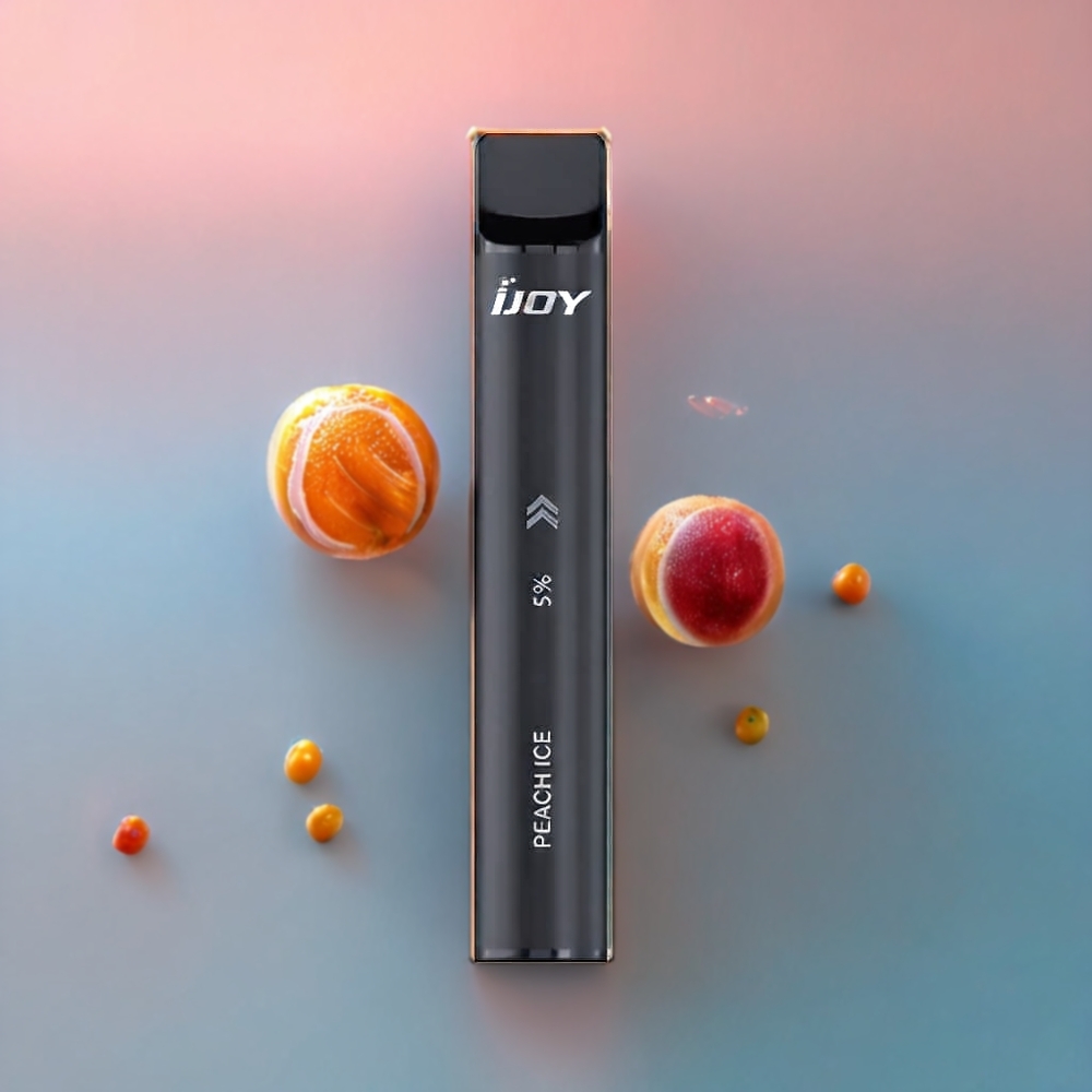 IJOY Mars Cabin 6000 Pust Engangs Vape Sort 2x5ML 50mg 100mAh+1000mAh Engros Danmark