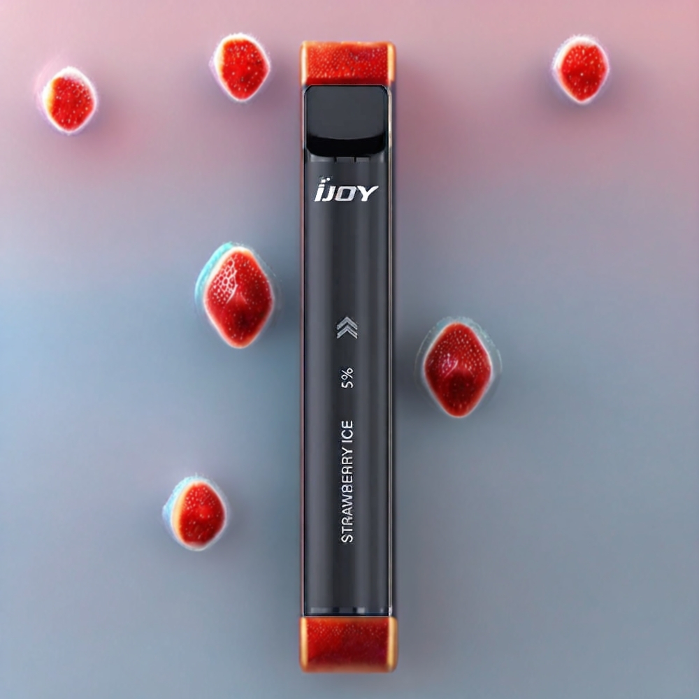 IJOY Mars Cabin 6000 Pust Engangs Vape Sort 2x5ML 50mg 100mAh+1000mAh Engros Danmark
