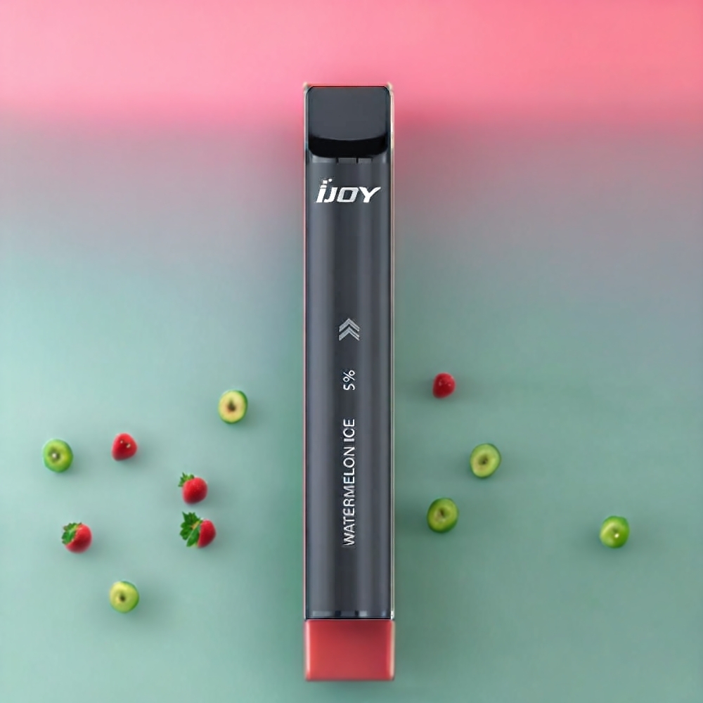 IJOY Mars Cabin 6000 Pust Engangs Vape Sort 2x5ML 50mg 100mAh+1000mAh Engros Danmark