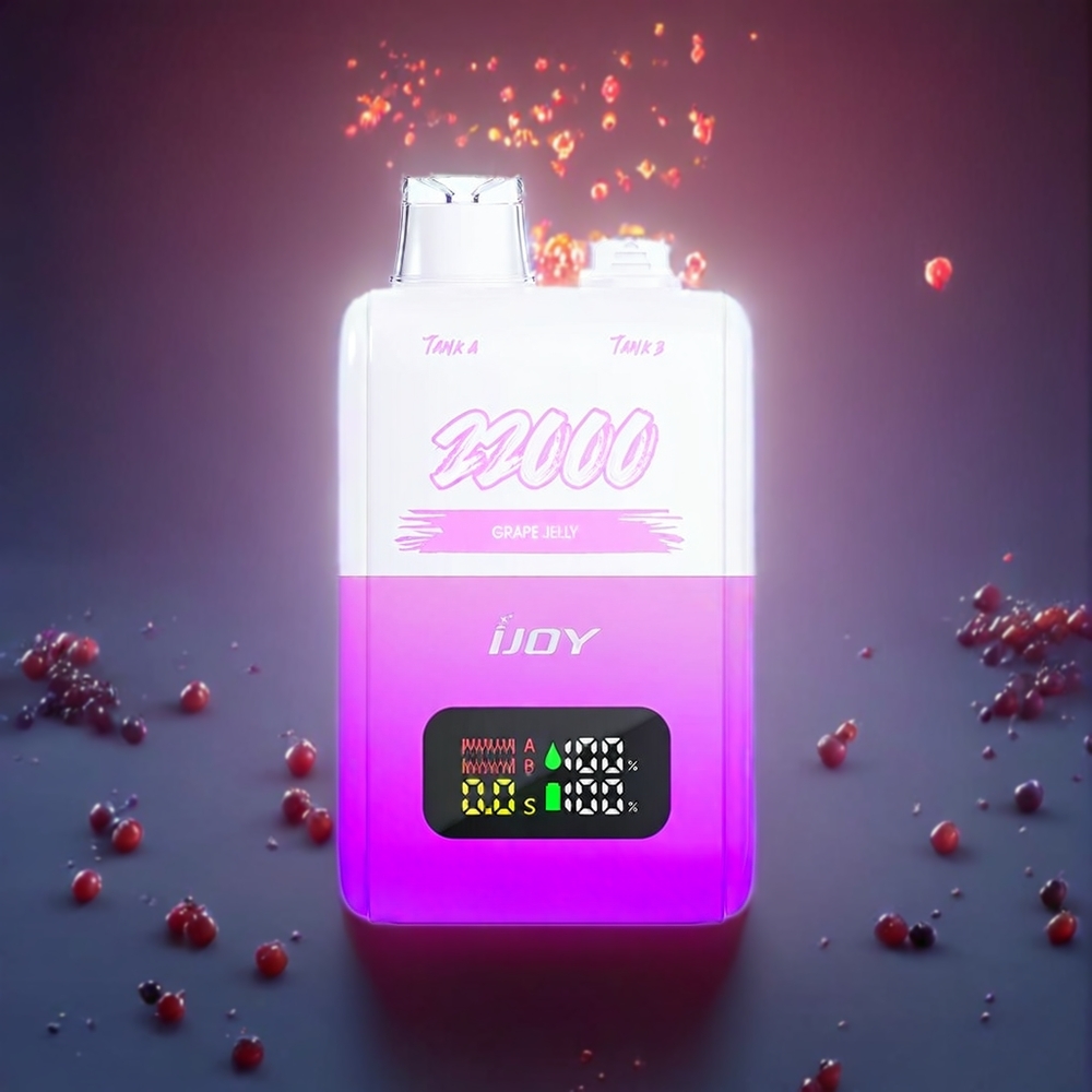 IJOY SD 22000 Pust Disposable Vape Vindruegelé 650 mAh 15W Type-C Engros Danmark