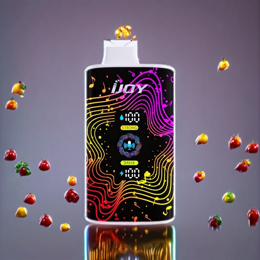 IJOY SD 40000 Puffs Gummy Bears 20ML 5% 750mAh Type-C 0.4 Ohm Dual Mesh Engros Danmark