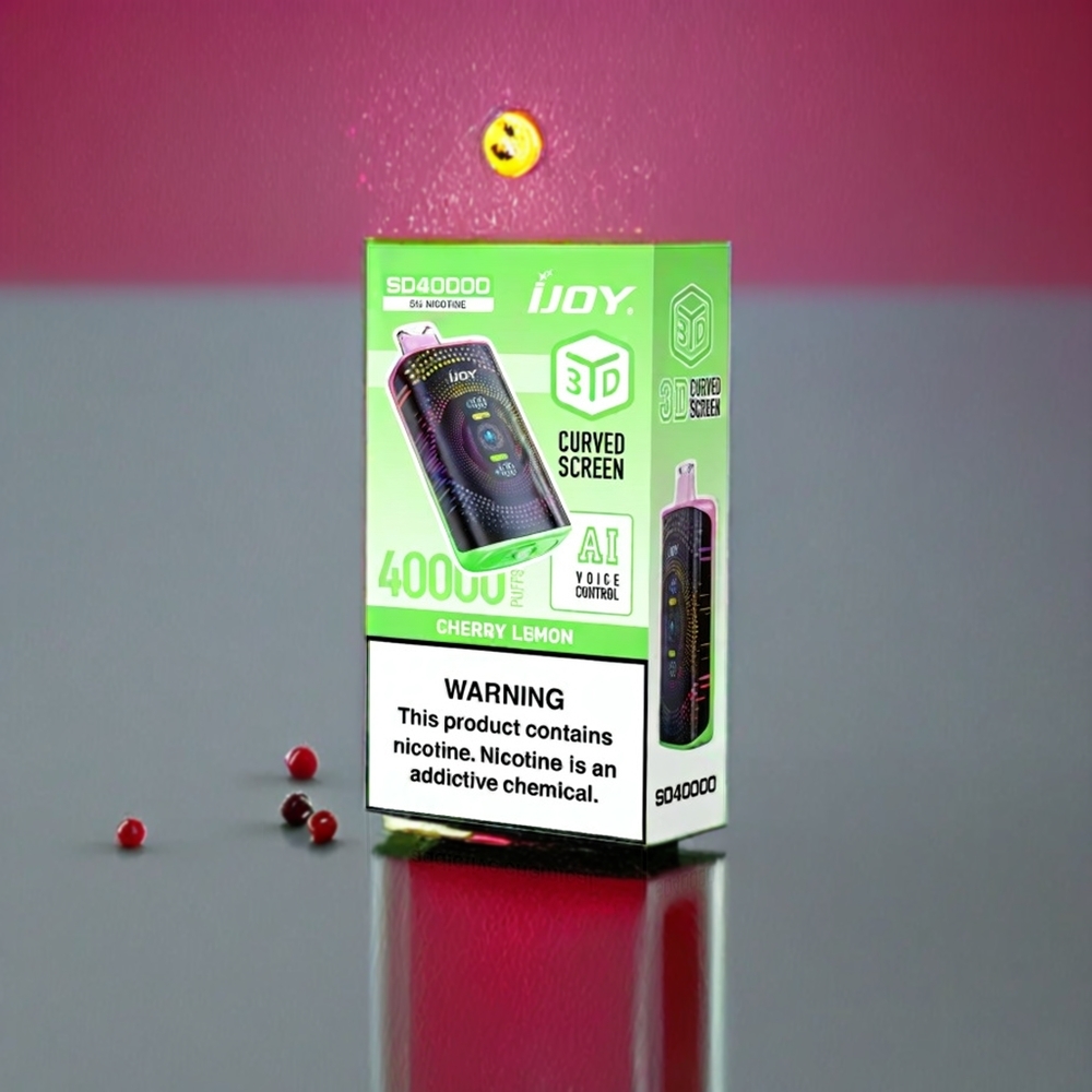 IJOY SD 40000 Pust Cherry Citron 750mAh 20ML 5% Engros Danmark