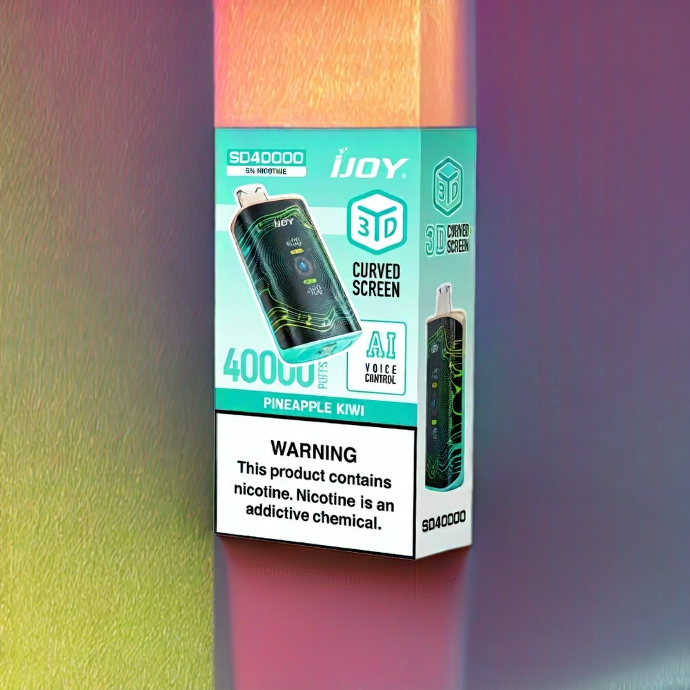 IJOY SD 40000 Pust Just-Ananas Kiwi 750mAh Type-C 20ML 5% Engros Danmark
