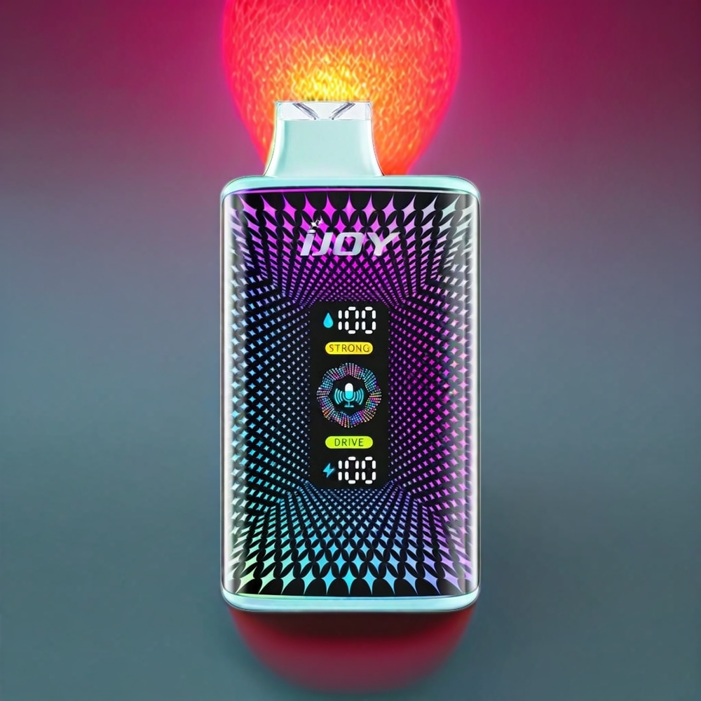 IJOY SD 40000 Pust Justerbar Luftstrøm 20ML 5% Nikotin Miami Mynte 750mAh Type-C Opladning 0.4 Ohm Dual Mesh Coil Engros Danmark