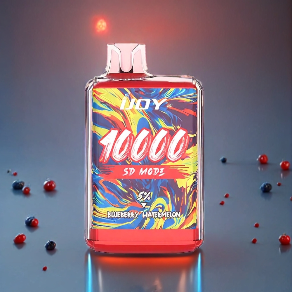 IJOY SD10000 10000 Pust Blåbær Vandmelon 20ml 5% 650mAh Type-C Engros Danmark