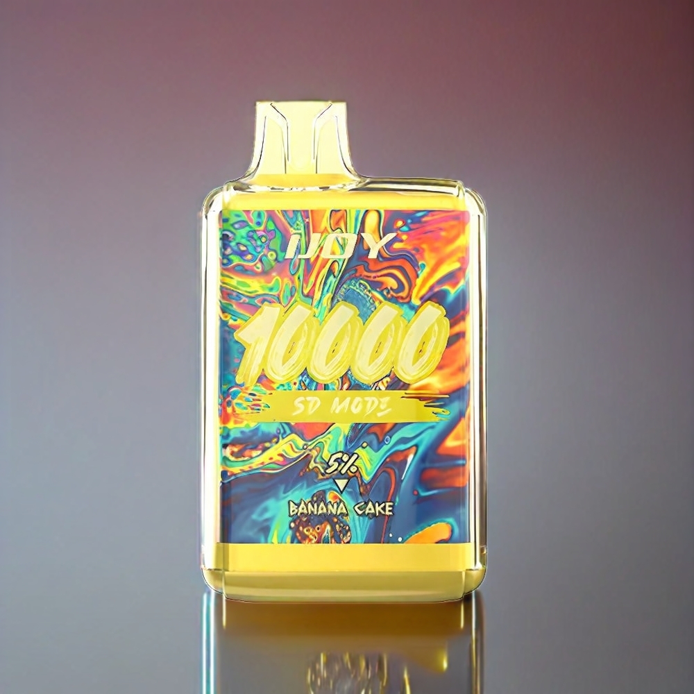 IJOY SD10000 Engangs Vape Banankage 5% 20ml 650mAh Type-C Engros Danmark