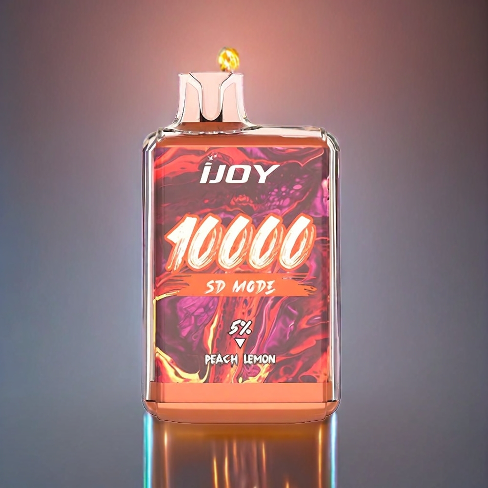 IJOY SD10000 Engangs Vape Fersken Citron 10000 Pust 20ml 5% Engros Danmark