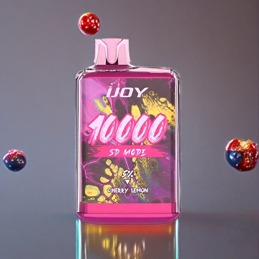 IJOY SD10000 Engangs Vape Kirsebær Citron 10000 puff 650mAh 20ml 5% Engros Danmark