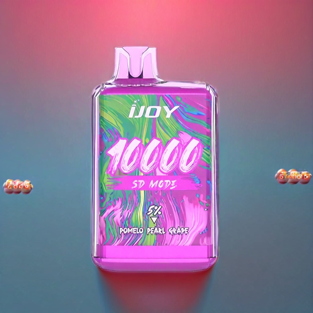 IJOY SD10000 Engangs Vape Pomelo Perle Druer 10000 puff 650mAh Type-C 20ml 5% Engros Danmark