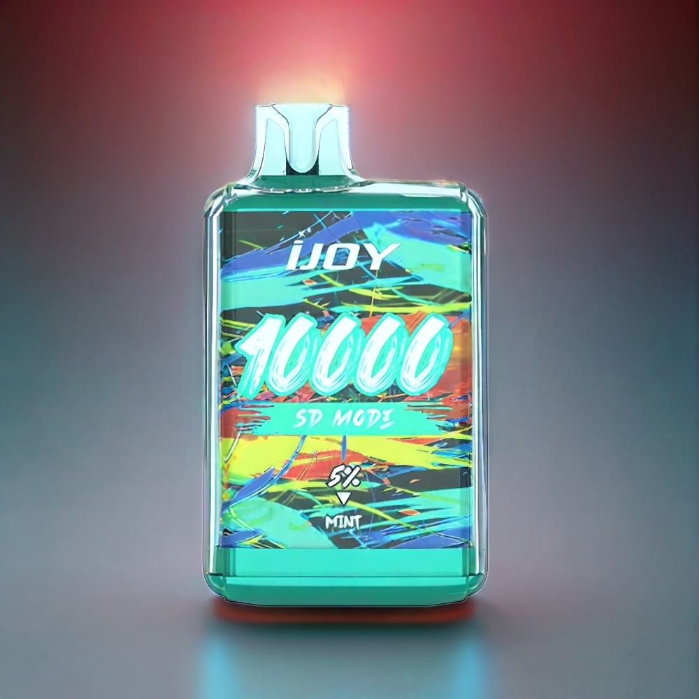 IJOY SD10000 Skiftesvindel Vape Mynte 10000 Pust 650mAh 20ml 5% Engros Danmark