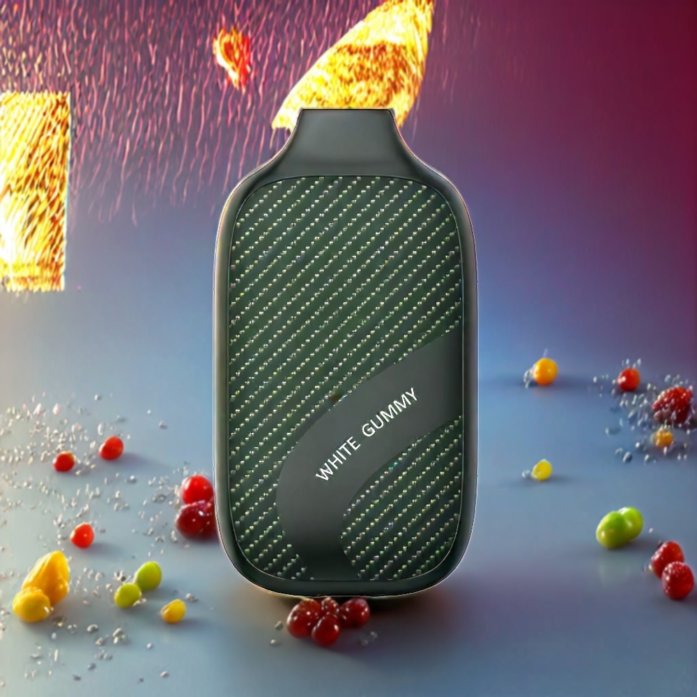 IJOY Stone 4000 Pust Hvid Gummy 10ml 30mg/40mg 1000mAh Engros Danmark